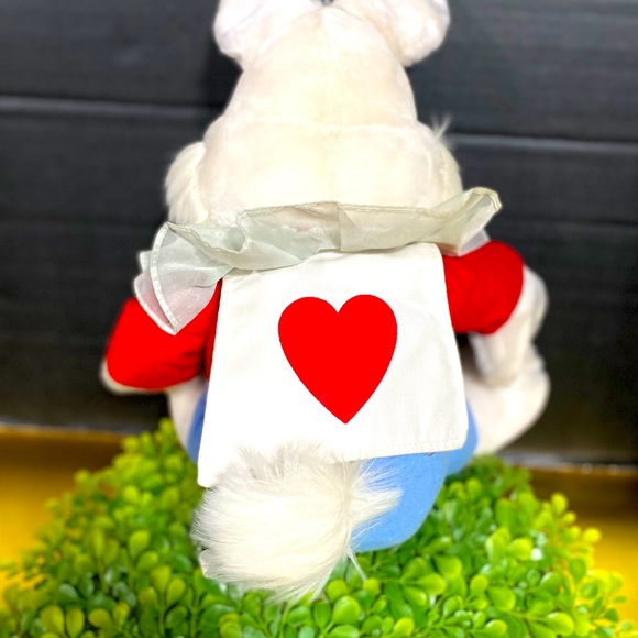 WALT DISNEY EXCLUSIVE NWT ALICE IN WONDERLAND VINTAGE WHITE RABBIT PLUSH 15” - Picture 7 of 16